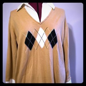 Notations Woman collar sweater 3/4 sleeve